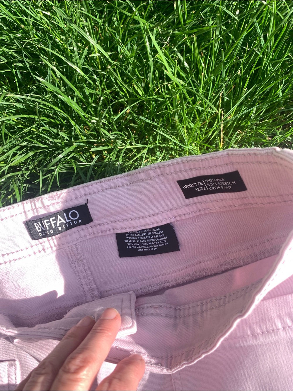 Buffalo David Bitton High-Rise soft/pastel Pink Jeans